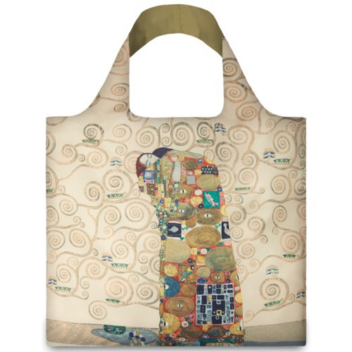 LOQI Tasche Gustav Klimt Die Erfüllung The fulfilment Einkaufstasche BAG