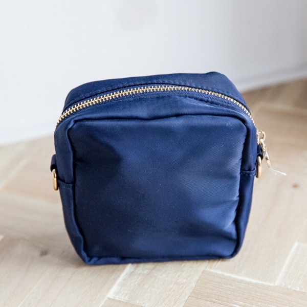 Lily Tasche XS dunkelblau für Handykette