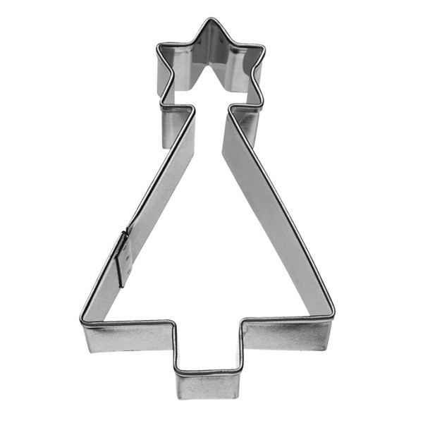 Ausstechform Weihnachtsbaum 7,5 cm mit Stern