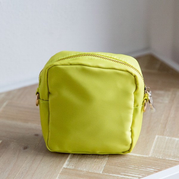 Lily Tasche XS gelb lime für Handykette